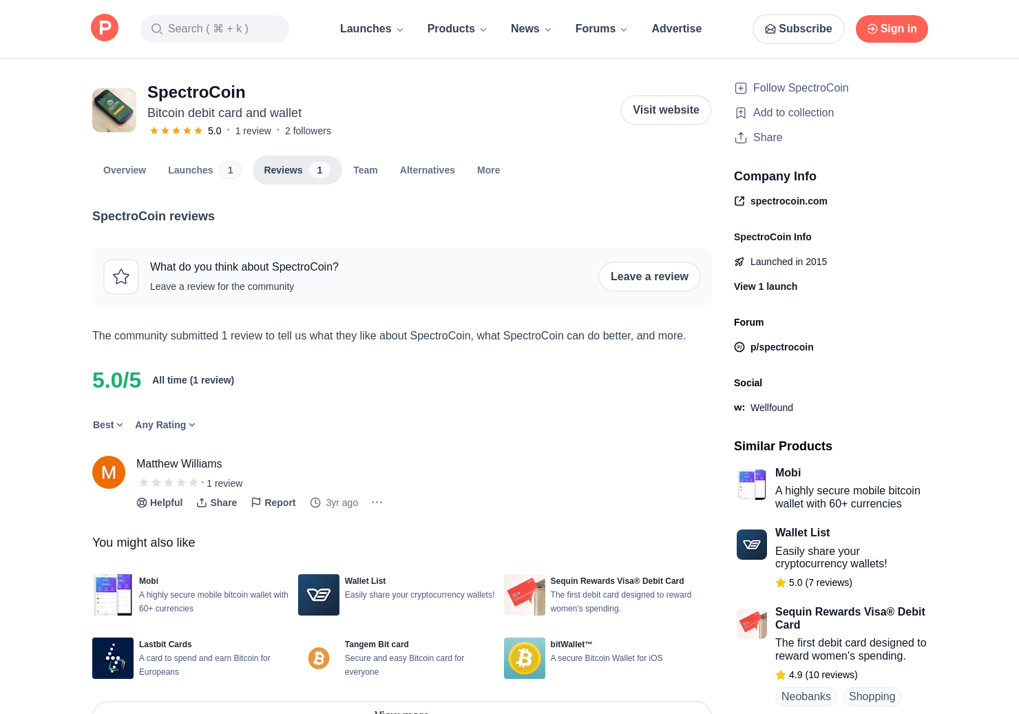 Spectrocoin Reviews Pros Cons And Rating Product Hunt - 